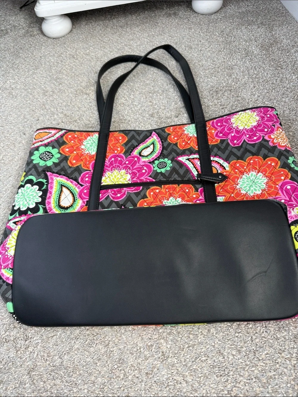 Vera Bradley quilted pink eye